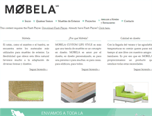 Tablet Screenshot of mobela.com.mx